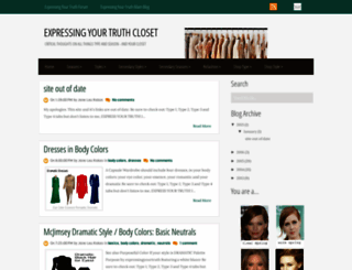 expressingyourtruthcloset.blogspot.com screenshot
