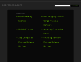 expresslink.com screenshot