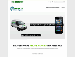 expressphonerepairs.com.au screenshot