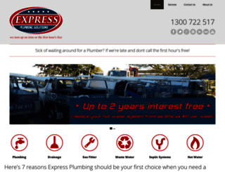 expressplumber.com.au screenshot