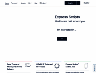 expressscript.com screenshot