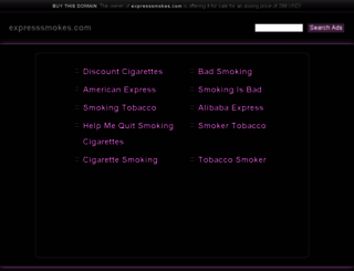 expresssmokes.com screenshot