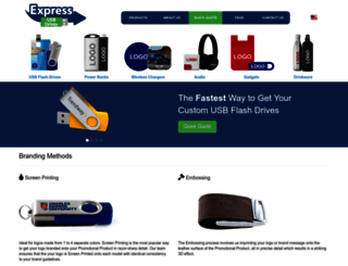 expressusbdrives.com screenshot