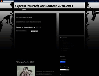expressyourselfart.blogspot.com screenshot