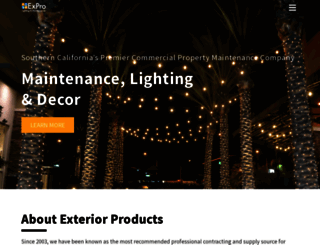 exprolightinggroup.com screenshot