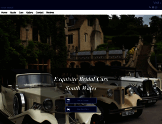 exquisitebridalcars.co.uk screenshot
