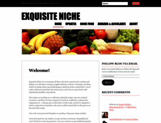 exquisiteniche.wordpress.com screenshot