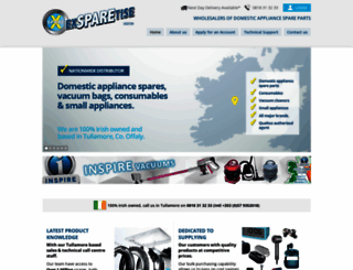exsparetise.com screenshot