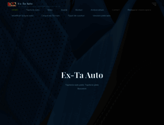 extaauto.ro screenshot