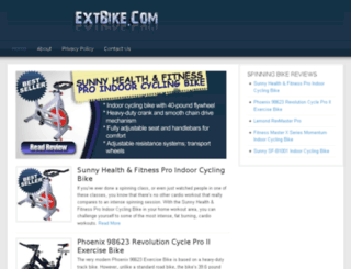 extbike.com screenshot