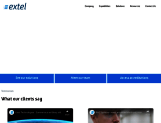 extel.com.au screenshot