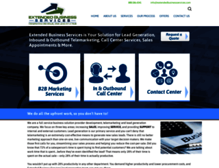 extendedbusinessservices.com screenshot