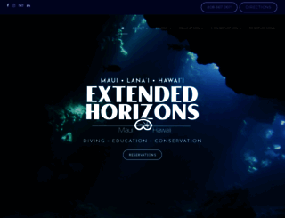 extendedhorizons.com screenshot