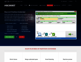 extendpartition.com screenshot