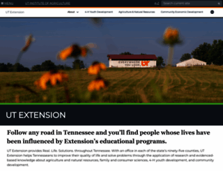 extension.tennessee.edu screenshot