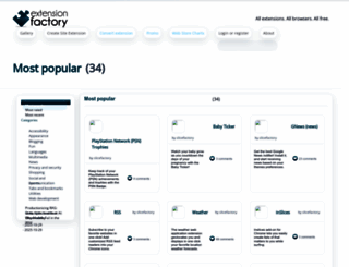 extensionfactory.com screenshot