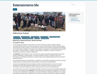 extensionismo.com screenshot