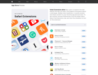 extensions.apple.com screenshot