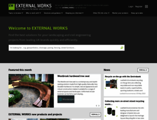 externalworksindex.co.uk screenshot