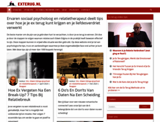 exterug.nl screenshot