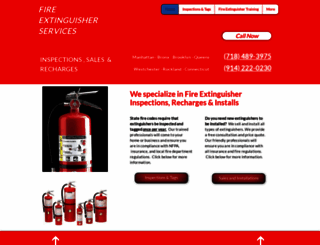 extinguisherinspection.com screenshot