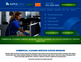 extraclean.com.au screenshot