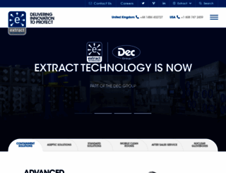 extract-technology.com screenshot
