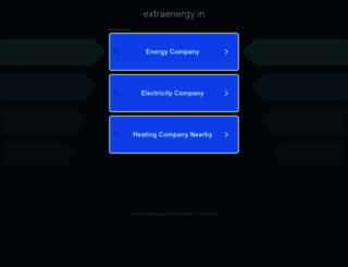 extraenergy.in screenshot