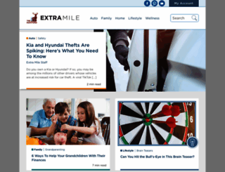 extramile.thehartford.com screenshot