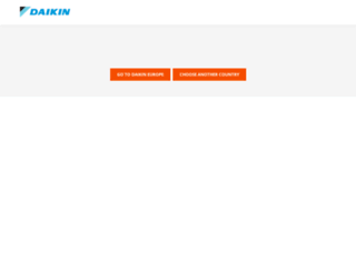 extranet.daikin.co.uk screenshot