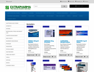 extrapharma.com screenshot