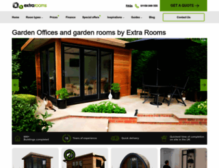extrarooms.co.uk screenshot