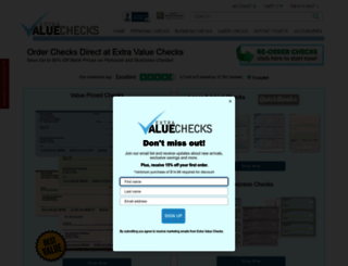 extravaluechecks.com screenshot