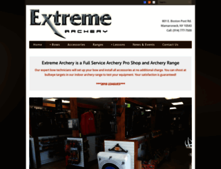 extreme-archery.com screenshot