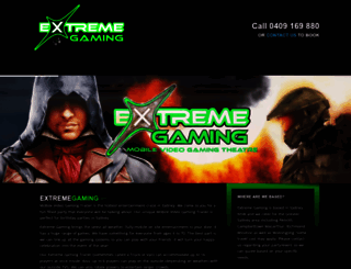 extreme-gaming.com.au screenshot