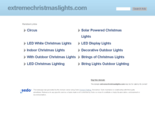 extremechristmaslights.com screenshot