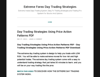 extremedaytradingstrategies.wordpress.com screenshot