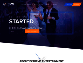 extremedj.com screenshot