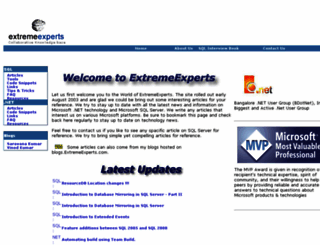 extremeexperts.com screenshot