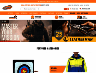 extremegear.com.au screenshot