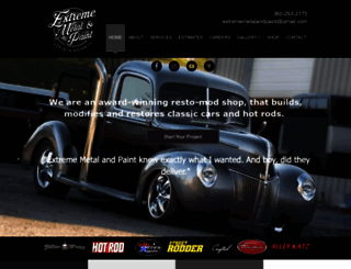 extrememetalandpaint.com screenshot