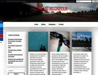 extremescooters.biz screenshot