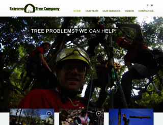 extremetreecompany.com screenshot