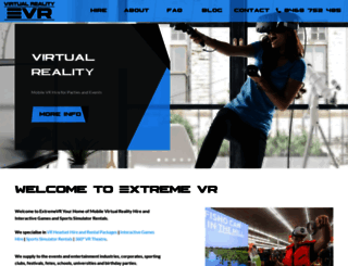 extremevr.com.au screenshot