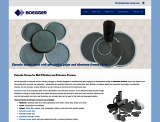 extruder-screen.com screenshot