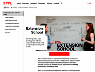 exts.epfl.ch screenshot
