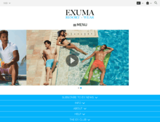 exumawear.com screenshot