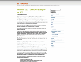 exvertebrum.wordpress.com screenshot