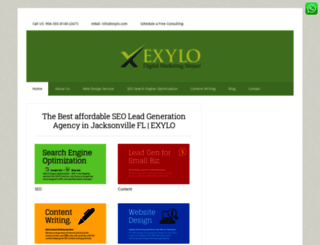 exylo.com screenshot
