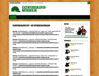 exzenterschleifer-ratgeber.de screenshot